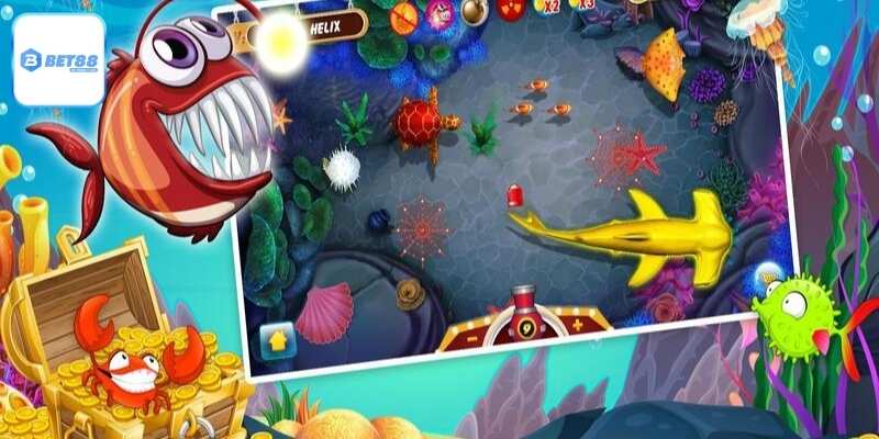 Bắn cá ăn xu là game giải trí bằng xu ảo