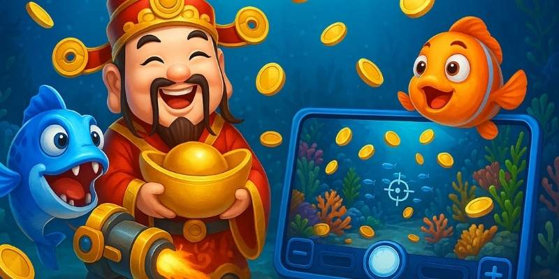Bắn cá Thần Tài – game giải trí Á Đông, thưởng lớn, chơi cuốn